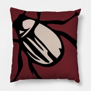 June beetle (Amphimallon solstitiale) Pillow