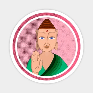 Tibetan Buddha Magnet