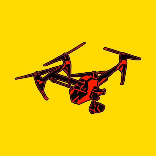 Red Drone by AKdesign