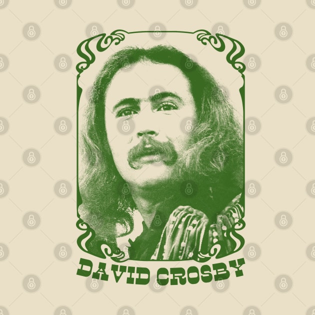 David Crosby / Retro Fan Design by DankFutura