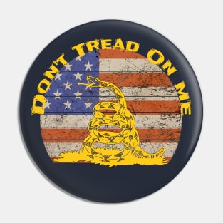 Don't Tread on Me-Gadsden USA Flag Pin