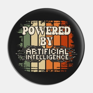 Powered by Artificial Intelligence Pin