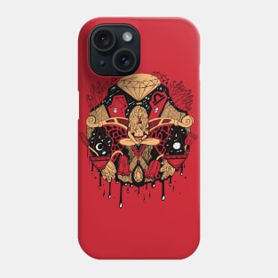 Red and Cream Mystic Libra Phone Case