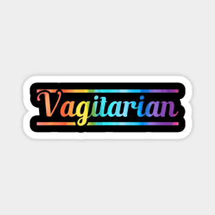 Vagitarian Lesbian Gay Couple Valentines Day Lgbt Magnet