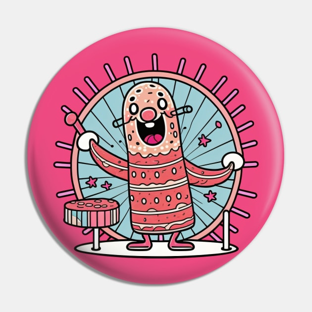 Dancing salami boy Pin by Virshan