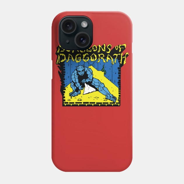 Dungeons of Daggorath T-Shirt Phone Case by The Basement Podcast