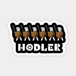 Bitcoin Cryptocurrency Hodler Magnet