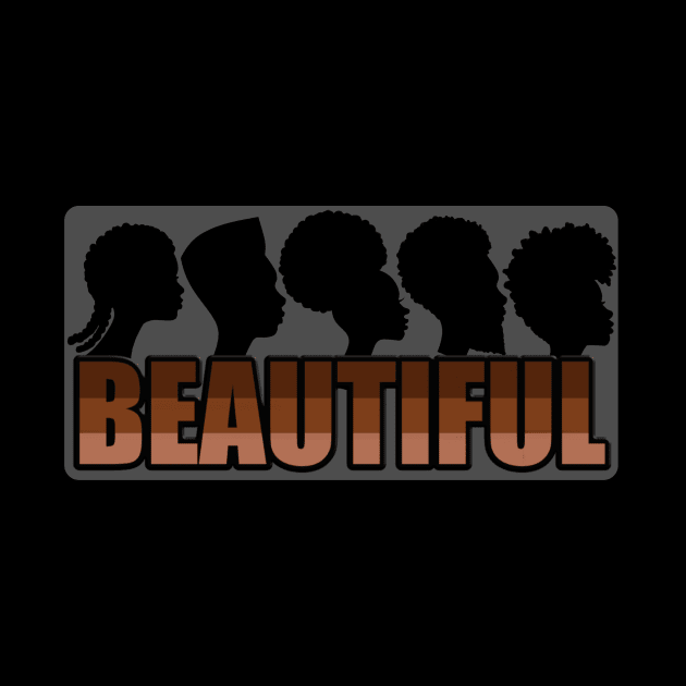 black is beautiful natural hairstyles and brown skin tones by Donperion