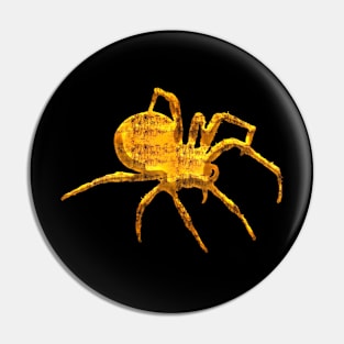 Gold Spider Pin