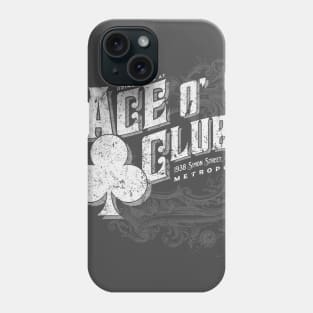 Ace O' Clubs Phone Case