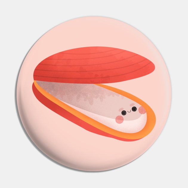 Clam Pin by theladyernestember