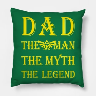 Dad- The Legend - Yellow Pillow