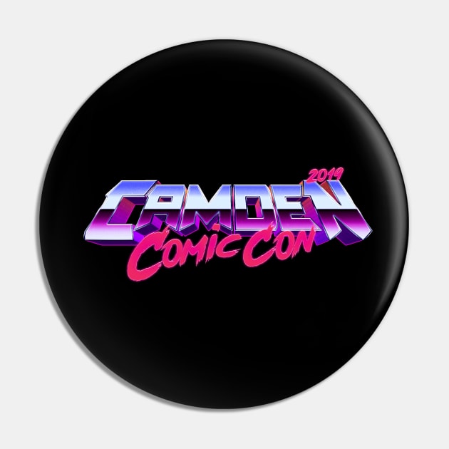 Camden Comic Con 2019 Logo Only Pin by camdencomiccon