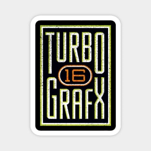 TurboGrafx 16 Logo Magnet