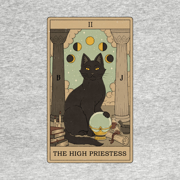 The High Priestess - Tarot - T-Shirt