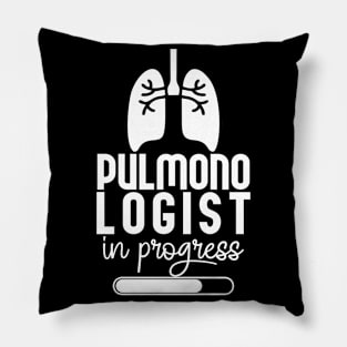 Pulmonologist In Progress Pillow