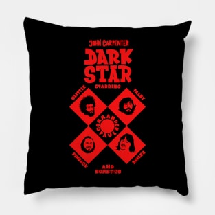 Dark Star Retro Tribute T-Shirt: Journey to the Depths of Cult Cinema Pillow