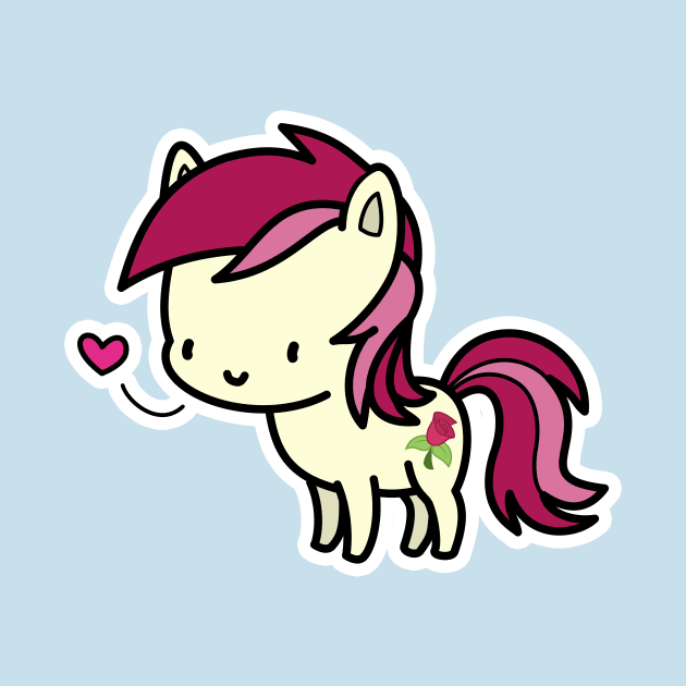 Roseluck chibi by Drawirm