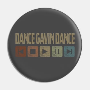 Dance Gavin Dance Control Button Pin