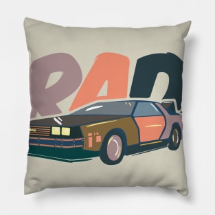 Rad Delorian Pillow