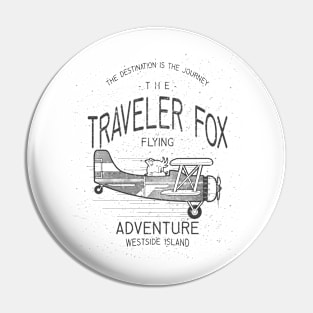 The traveler fox Pin