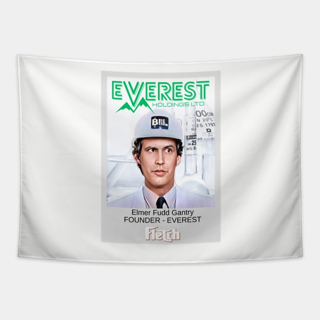 FLETCH - ELMER FUDD GANTRY Tapestry by Simontology