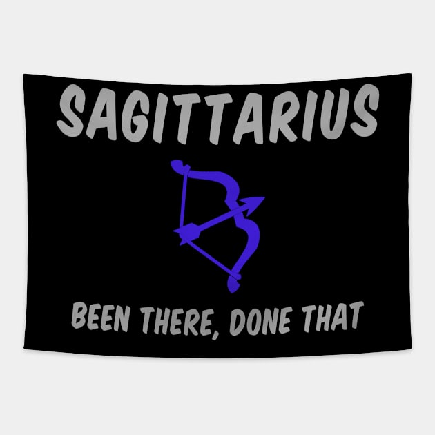 Sagittarius: Been There, Done That Tapestry by alienfolklore