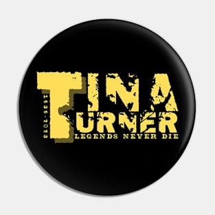 Tina Turners Retre, Tinas Turners Lover,Tinas Turners Fan Gifts Pin