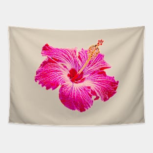 Hibiscus Summer Print Tapestry