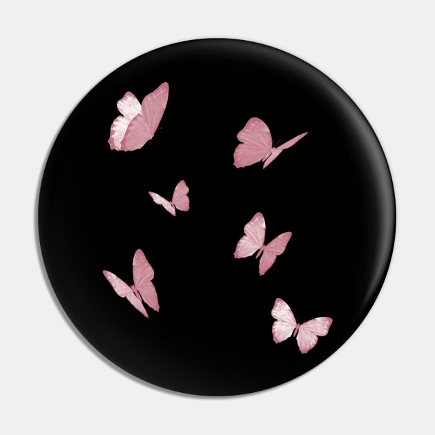 butterflies pink white Pin by CharlieCreator