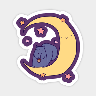 Moon Squirrel Magnet