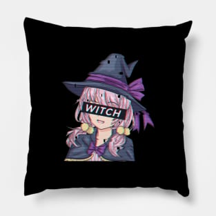 Anime Vaporwave Witch - Witchcraft Gift Pillow
