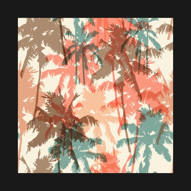 Seamless Pattern Palm by endi318