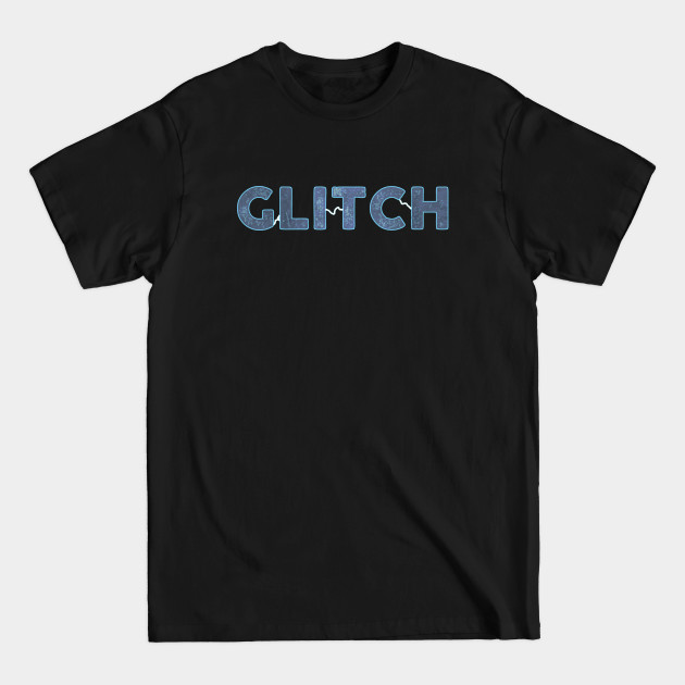 Discover Glitch Logo - Science Fiction - T-Shirt