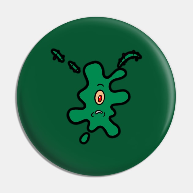 Smushed Plankton Pin by Wubble