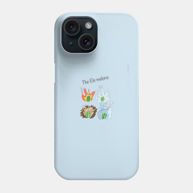 The ele melons Phone Case by Spontaneous Koala