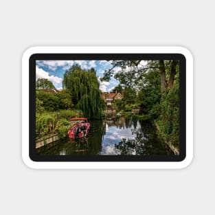 A Peaceful Scene Below Goring Mill Magnet