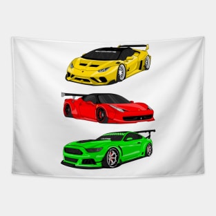 WIDE BODY CARS Tapestry