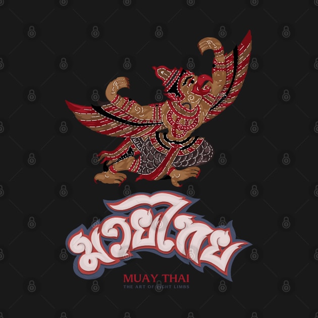 Muay Thai The Garuda by KewaleeTee