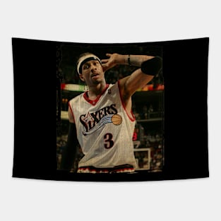 Allen Iverson Sixers Vintage Tapestry