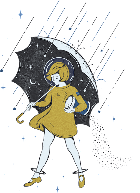 Salt In Our Stars Kids T-Shirt by TenkenNoKaiten