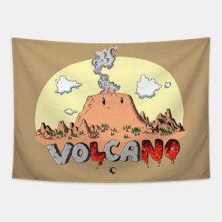 Volcano! Tapestry