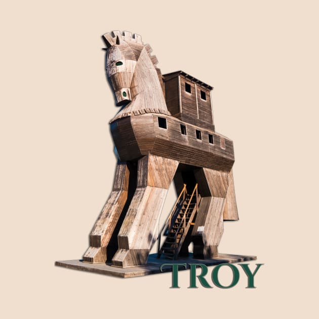 Troy: Trojan Horse by RaeTucker