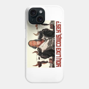 Russian Farm Woman - You Like Cows, Yes? Phone Case