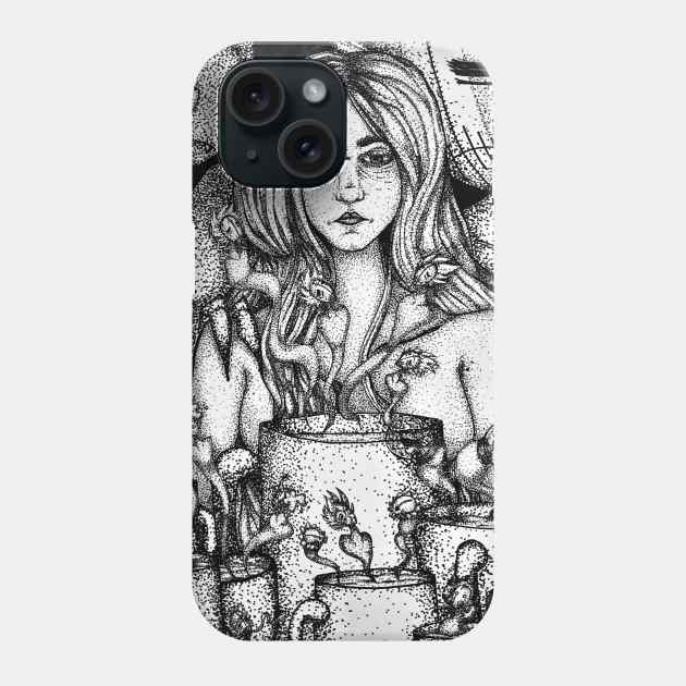 My Demons Phone Case by nannonthehermit