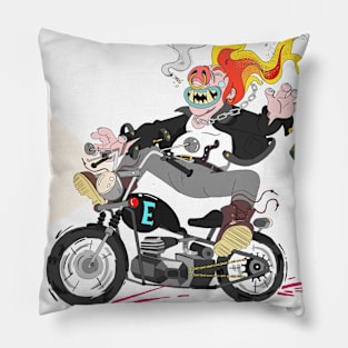 Motorman Pillow