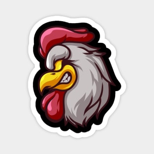 ROOSTER HEAD Magnet