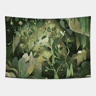 Nnature inspired design Tapestry