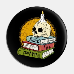 Read Till Death Pin