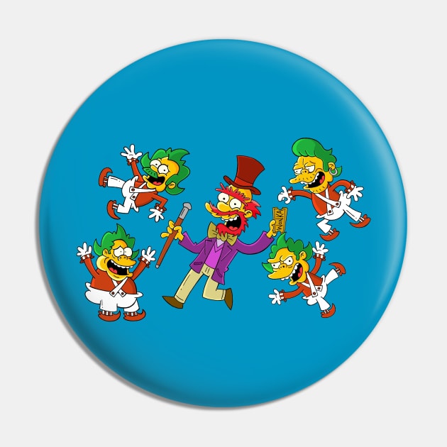 Grounds Keeper Willie Wonka Pin by Crockpot